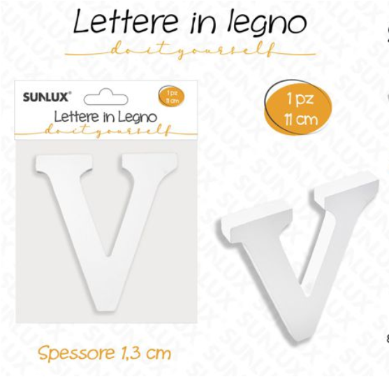 Lettere in Legno Decorative – 11 x 1,3 cm ABCDEFGHIJKLMNOPQRSTUVWXYZ