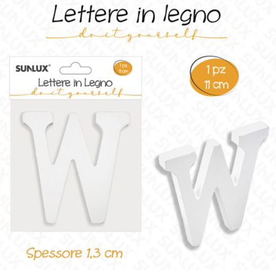 Lettere in Legno Decorative – 11 x 1,3 cm ABCDEFGHIJKLMNOPQRSTUVWXYZ