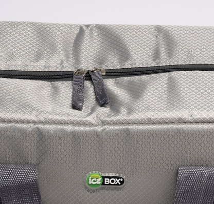 Borsa Termica 30 Litri h40x42x18 cm Isolamento Ad Alta Densità Tessuto Resistente All'Acqua Tracolla Removibile Apribottiglie Incluso
