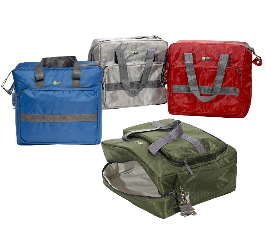 Borsa Termica 30 Litri h40x42x18 cm Isolamento Ad Alta Densità Tessuto Resistente All'Acqua Tracolla Removibile Apribottiglie Incluso