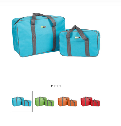 Borse Termiche Jumper Set 24 litri + 6 litri con Isolamento PE 3 mm e Maniglie Robuste per Trasporto Comodo