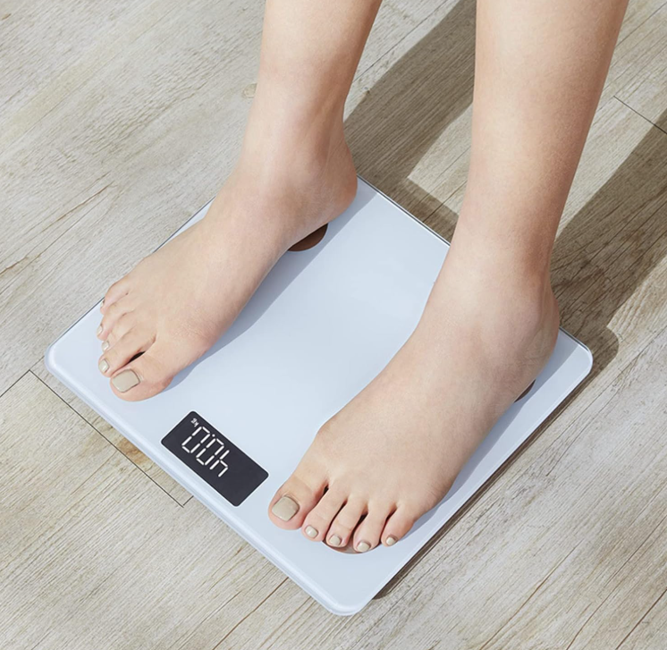 Bilancia Pesapersone Ad Alta Precisione con Display a LED Illuminato 150KG Sensibile e Temperata per Misurazioni Precise