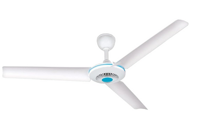 Ventilatore a Pale da Soffitto Portatile 23 Watt h24cm x ø90cm con 3 Pale in Plastica Resistente e Interruttore ON/OFF sul Cavo