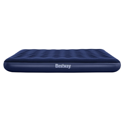 Bestway Materasso Matrimoniale Gonfiabile da Campeggio Blu 22x203x183 cm per 2 Persone Carico 300 kg Vinile Resistente