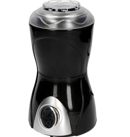 Macinacaffè Elettrico Macinì 200 Watt con Lame in Acciaio Inox Capacità 50 gr Coperchio Trasparente e Sicuro Funzione Pulse Lunghezza Cavo 110 cm