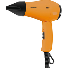 Dictrolux Asciugacapelli da Viaggio Pieghevole 600 Watt con Motore DC 2 Livelli di Velocità Getto d'Aria Fredda Beccuccio e Diffusore Inclusi