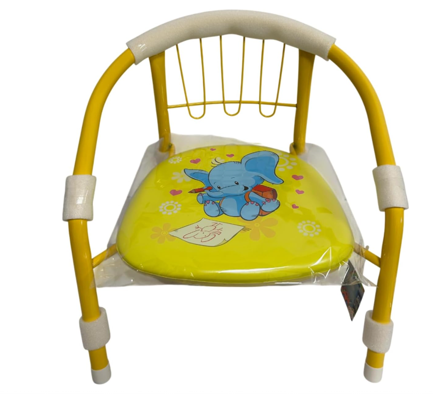 Children's Chair with Sound-Emitting Metal Seat, Ergonomic with Armrests, Comfort and Fun for Nurseries, Living Rooms, and Kindergartens L35*W27*H37CM