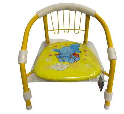 Children's Chair with Sound-Emitting Metal Seat, Ergonomic with Armrests, Comfort and Fun for Nurseries, Living Rooms, and Kindergartens L35*W27*H37CM