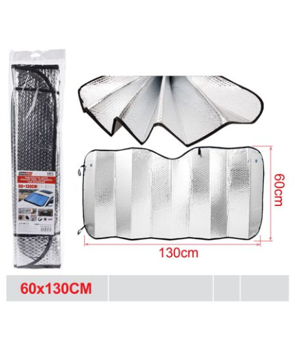 Start Parasole Bolle con Ventosa 150x70cm-130x60cm Termorifrangente Universale Protezione Solare Esterna