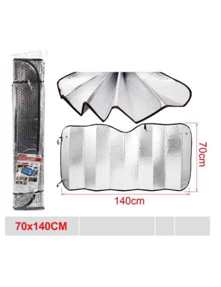 Start Parasole Bolle con Ventosa 150x70cm-130x60cm Termorifrangente Universale Protezione Solare Esterna
