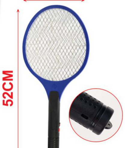 Rechargeable Electric Fly Swatter with LED Light for Mosquitoes and Flies 52*21CM