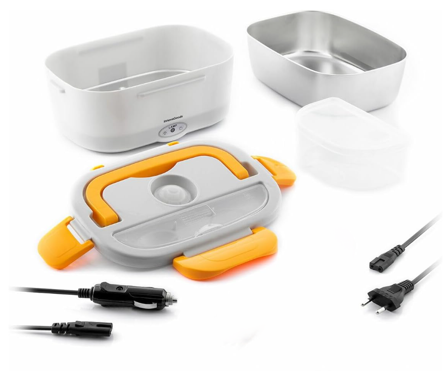 PORTABLE FOOD WARMER 1.5L ELECTRIC 2-IN-1 HOME-CAR