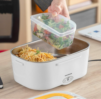 PORTABLE FOOD WARMER 1.5L ELECTRIC 2-IN-1 HOME-CAR