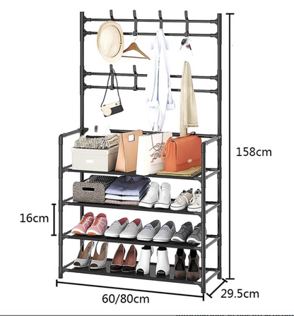 COAT RACK Shoe rack 80*29.5*154CM