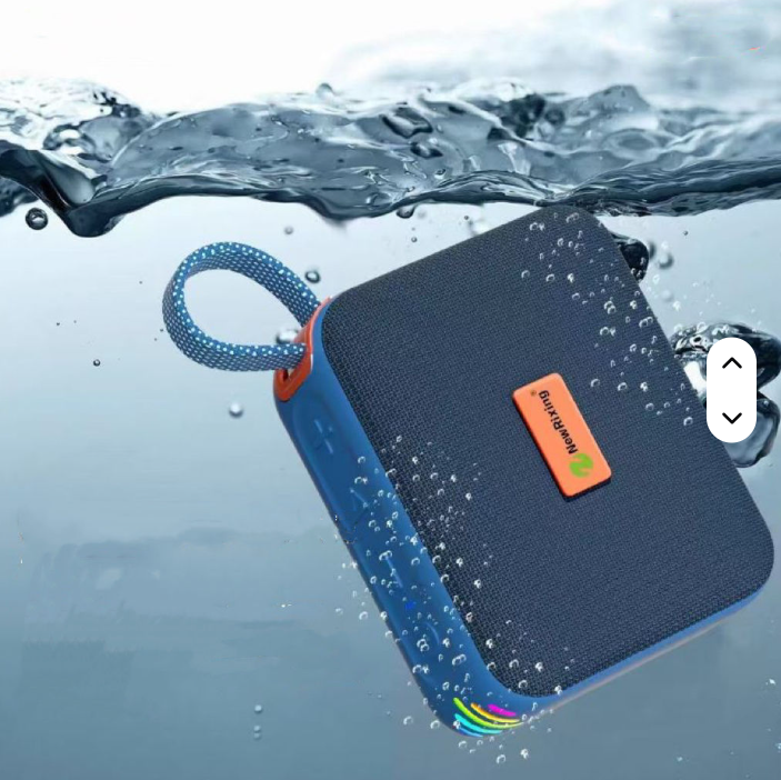 Altoparlante stereo Bluetooth portatile, compatto e verticale, perfetto per la casa, le feste e l'audio della TV. Alimentazione tramite USB Type-C, compatibile con smartphone e tablet. Suono potente e qualità audio eccellente.