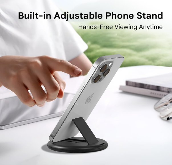 USB C Adapter OTG Cable Kit, Multi Charging Cable Case Convertor USB C to iOS Device/Type C/Micro/USB A Adapter, Data Transfer Contains Card Slot for Traveling, Use as Phone Holder