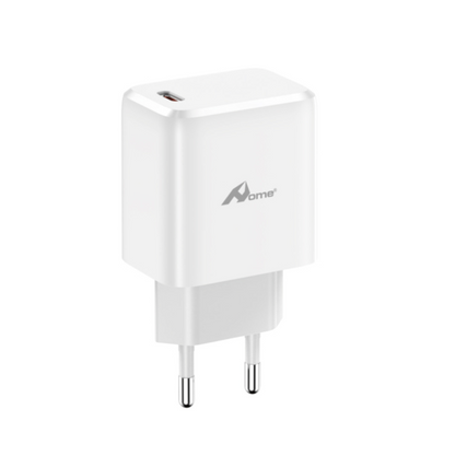 Caricatore Rapido 35W USB-C Power Delivery + USB-A QC3.0 per iPhone e Android Doppia Porta Tecnologia PPS Compatto da Viaggio Carica Veloce e Efficiente