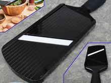 Affettatrice per verdure – Affettatrice per frutta a mano con manico antiscivolo, multifunzione a mano | Tagliaverdure facile da usare, affettatrice per mandolini tenuti a mano per verdure