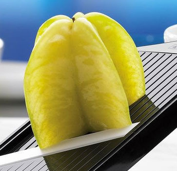 Affettatrice per verdure – Affettatrice per frutta a mano con manico antiscivolo, multifunzione a mano | Tagliaverdure facile da usare, affettatrice per mandolini tenuti a mano per verdure