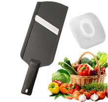 Affettatrice per verdure – Affettatrice per frutta a mano con manico antiscivolo, multifunzione a mano | Tagliaverdure facile da usare, affettatrice per mandolini tenuti a mano per verdure