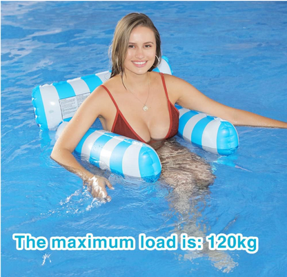 Amaca Galleggiante, Letto Galleggiante, Amaca Gonfiabile Piscina, 4 in 1 Galleggiante Sdraio, Amaca Gonfiabile Mare Materassini Piscina per Estate Piscina Mare Accessori Spiaggia 115x100cm