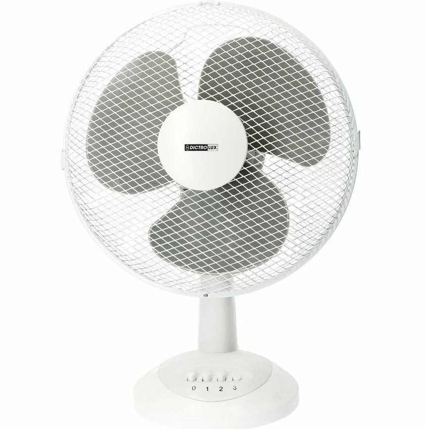 Ventilatore da tavolo 3 pale 40 Watt 30cm/45 Watt 40cm