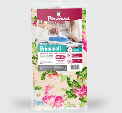 Preziosa Copriasse universale Ekomoll/Brianmoll con Elastico 140x50 cm 100% Cotone Mollettone Morbido Fissaggio Veloce Lavabile a Basse Temperature