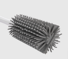 Lavabottiglie Big in Silicone con Spatola Testina Flessibile per Pulizia Efficace Manico con Foro per Appenderlo Lavabile in Lavastoviglie 32 cm