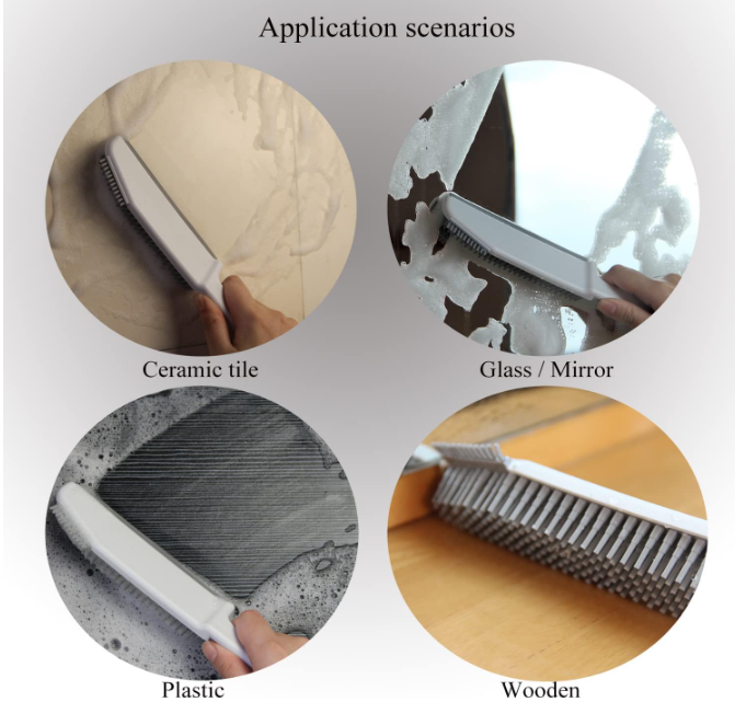 Spazzola 3in1 in silicone multifunzionale