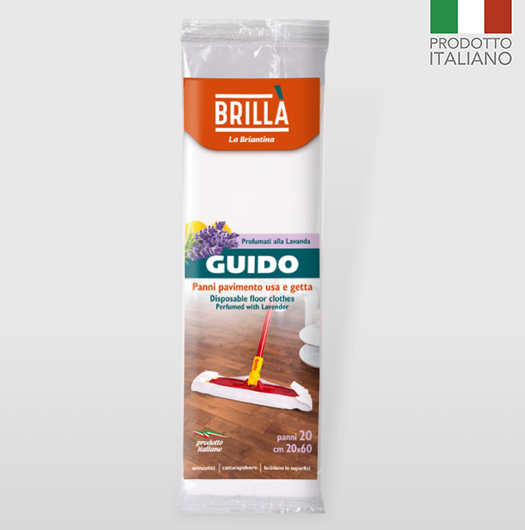 Panni di ricambio Guido - Lavanda-Talco