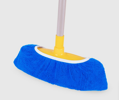 Copriscopa per Mop 15x30 cm in Blu Morbido e Resistente per Pulizia Efficiente
