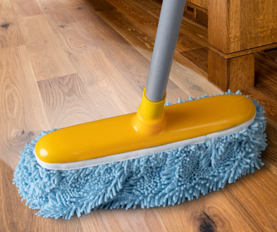 Copriscopa per Mop 15x30 cm in Blu Morbido e Resistente per Pulizia Efficiente