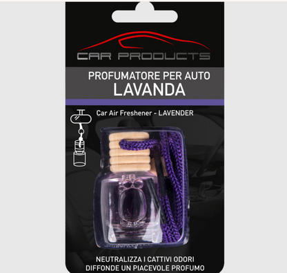 Profumatore liquido per auto in 4 fragranze assortite - 10 ml.
