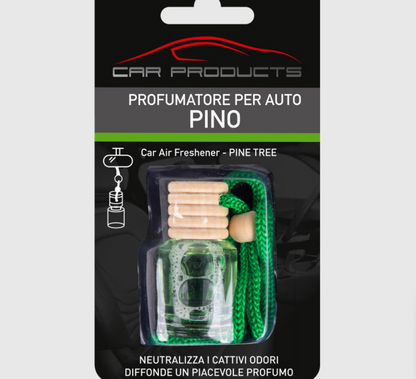 Profumatore liquido per auto in 4 fragranze assortite - 10 ml.