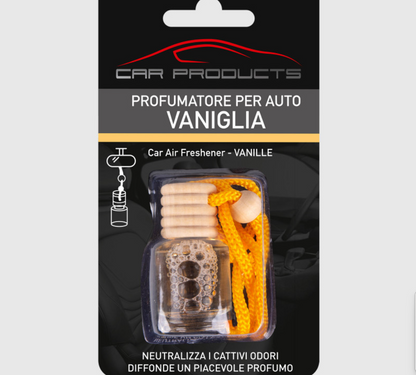 Profumatore liquido per auto in 4 fragranze assortite - 10 ml.