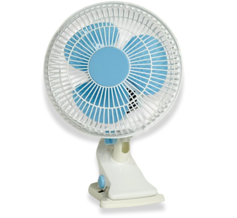 Ventilatore piccolo ventilatore portatile con 3 velocità forte silenzioso e rotazione a 180 ° ventilatore da tavolo per casa ufficio DIAMETRI 23CM  H 31CM