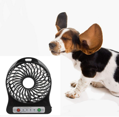 Ventilatore di raffreddamento portatile 3 velocità regolabili luce LED integrata dispositivo di raffreddamento estivo for domestici