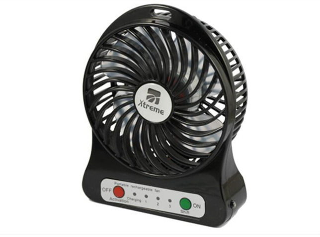 Ventilatore di raffreddamento portatile 3 velocità regolabili luce LED integrata dispositivo di raffreddamento estivo for domestici