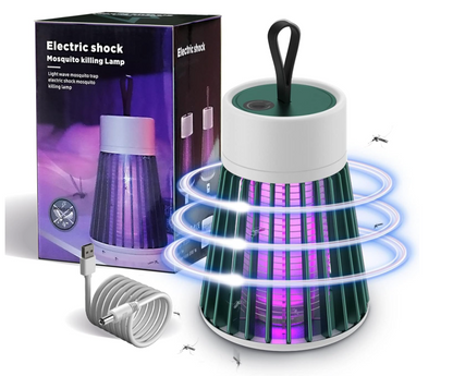 Nuovo Mosquito Zapper, Zapper con lampada UV, lampada ricaricabile USB con batteria 1200 mAh5V, lampada zanzara per campeggio giardini interni 88*125MM