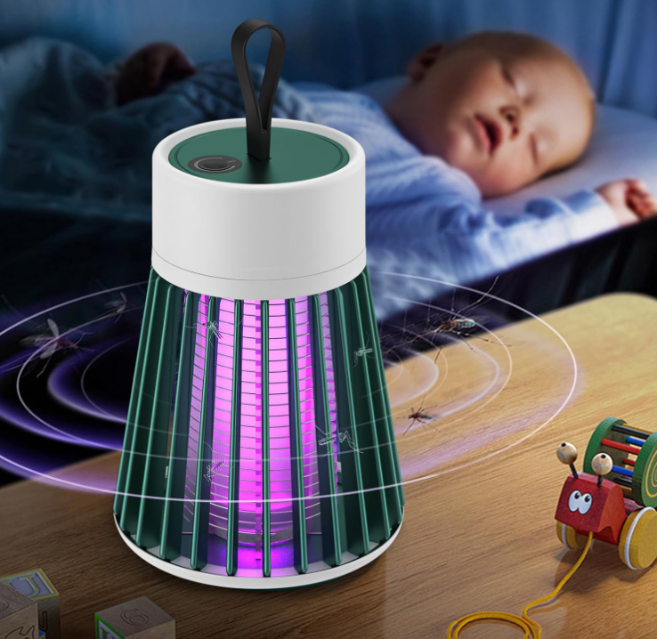 Nuovo Mosquito Zapper, Zapper con lampada UV, lampada ricaricabile USB con batteria 1200 mAh5V, lampada zanzara per campeggio giardini interni 88*125MM