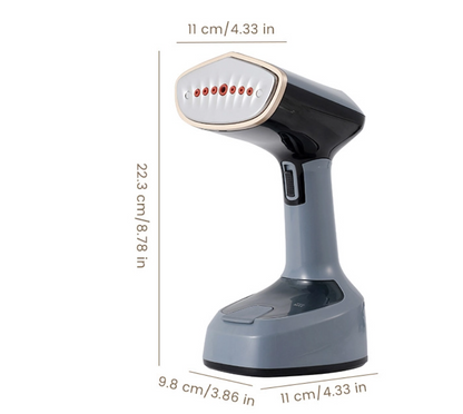 Ferro da Stiro Verticale, ferro da stiro da viaggio, 1500W, Serbatoio Acqua, ferro da stiro portatile togliere le pieghe Facile e Veloce, stiratrice verticale utilizzabile per viaggio e casa