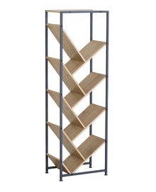 Piccolo Supporto Salvaspazio per Mensole Design Industriale H150CM Stabile Durevole per Soggiorno Casa Ufficio Camera Bambini con Ampio Spazio di Archiviazione e Sicurezza Migliorate
