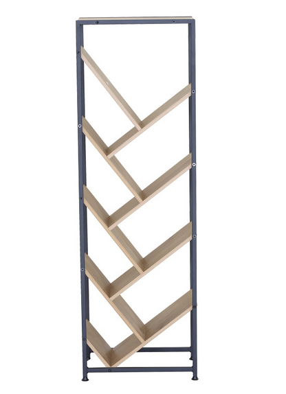 Piccolo Supporto Salvaspazio per Mensole Design Industriale H150CM Stabile Durevole per Soggiorno Casa Ufficio Camera Bambini con Ampio Spazio di Archiviazione e Sicurezza Migliorate