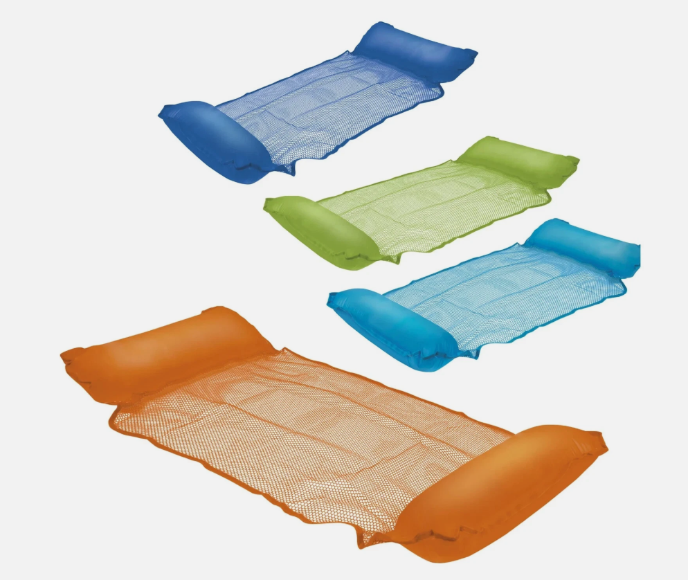 gonfiabile galleggiante 2 posti 138x132 cm/1 POSTI 112*70CM per relax in piscina e mare