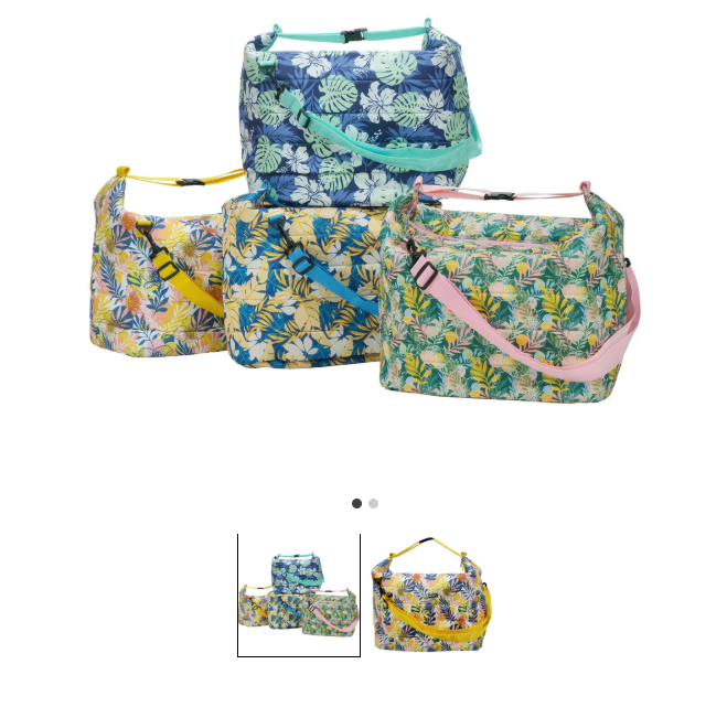Borsa Termica 16 litri Linea Jungle colors h30x38x23 cm