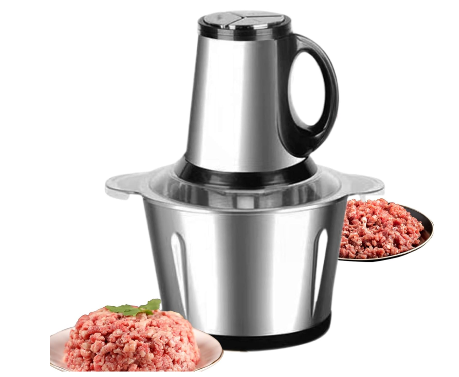 Tritaverdure Elettrico 200w | 198*198*293mm  Tritatutto Alimentare in Acciaio Inossidabile,Tritatutto Di Frutta Domestico | Per Cucina, Cucina, Carne, Verdure, Alimenti Per Neonati, Insalata,