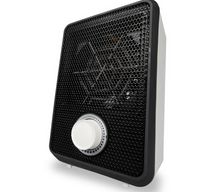 Riscaldatore ausiliario elettrico compatto da 600 W - Riscaldatore a ventola portatile con sicurezza antiribaltamento e surriscaldamento, ignifugo V0 - Per stanze fino a 10 m²