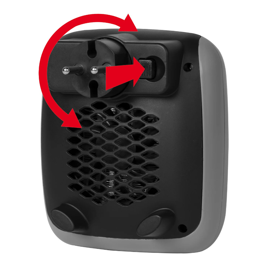 Termoventilatore Portatile KD-66 600 Watt