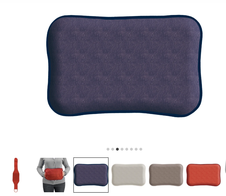 Borsa Acqua Calda Elettrica con Cintura e Tasca Scalda mani 550 Watt