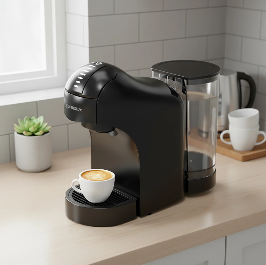 Macchina da caffè 4 in 1 Matilde Black 1400 Watt